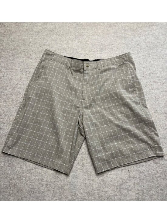 Hang Ten Other - Hang Ten Flat Front Casual Men's Tan Chino Shorts Size 38 Waist 10" Inseam